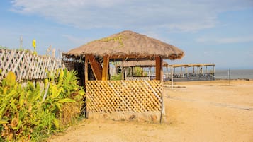 Plage privée, bar de plage