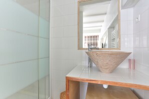 Hair dryer, towels - Le Totem - Duplex 2 chambres (Saint-Cast-le-Guildo)
