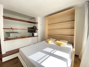 1 makuuhuone, silitysrauta/-lauta, ilmainen Wi-Fi, vuodevaatteet