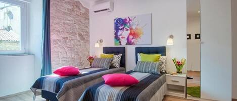 1 Schlafzimmer, kostenloses WLAN, Bettwäsche