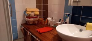 Douche, shampooing