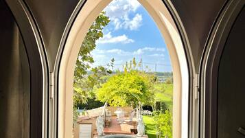 Deluxe-Doppelzimmer, Gartenblick | Blick auf den Garten