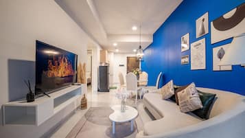 Smart TV de 32 pulgadas con canales digitales, una televisión