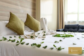 In-room safe, desk, laptop workspace, iron/ironing board - DALLAS PREMIERE HOTEL (Kisii)
