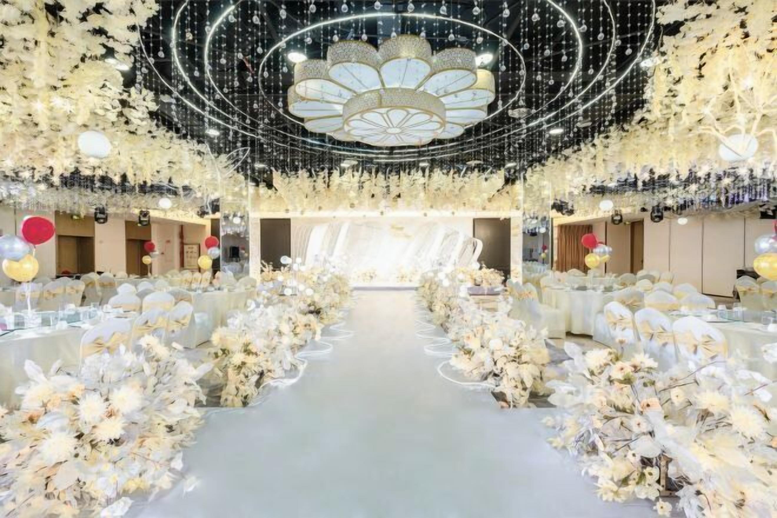 Indoor wedding