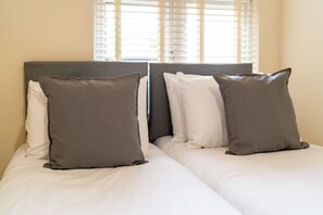 Appartement Deluxe | 2 chambres, draps en coton égyptien, literie de qualité supérieure