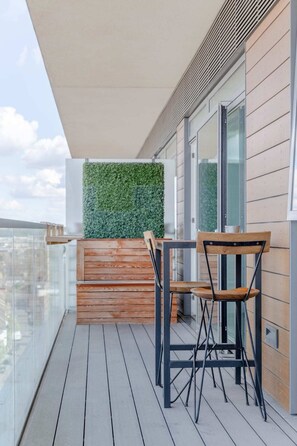 Appartamento Basic, letti multipli | Terrazza/patio