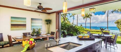 Condo, Multiple Beds, Patio, Ocean View (Hale Papakea) | Outdoor dining