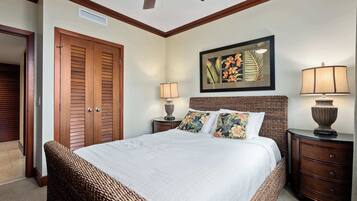 Condo, Multiple Beds, Balcony, Ocean View (Hale Kai) | 3 bedrooms, individually decorated, individually furnished, free WiFi