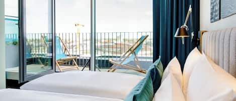 1 sovrum, värdeförvaringsskåp på rummet och ljudisolering