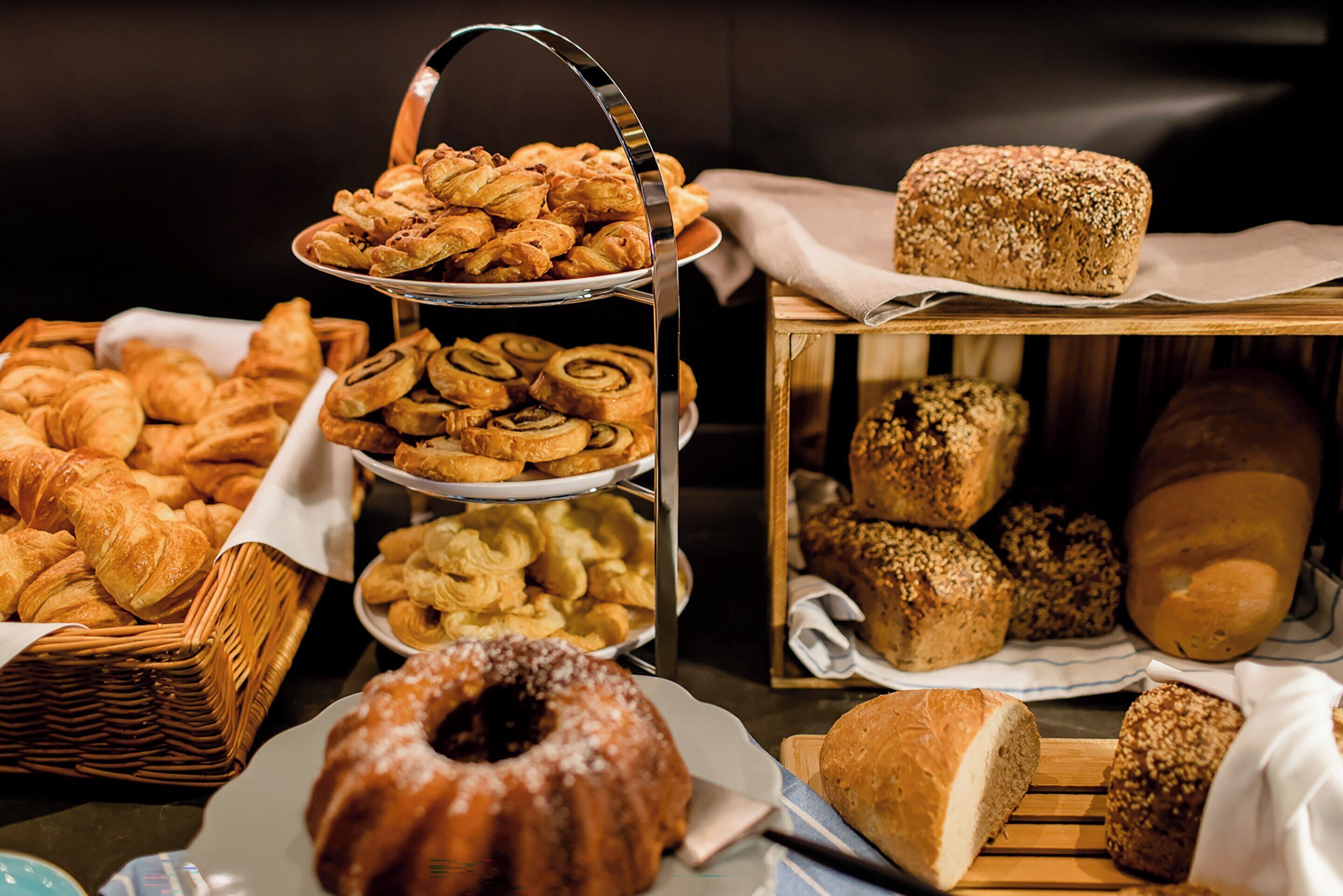 Tägliches Frühstücksbuffet gegen Gebühr