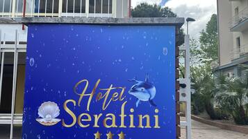 Facciata della struttura