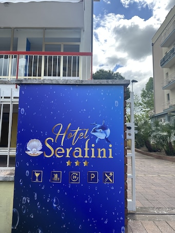 Front of property. Hotel Serafini Rimini
