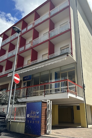 Front of property. Hotel Serafini Rimini