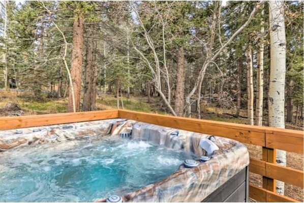 Baignoire à remous extérieure