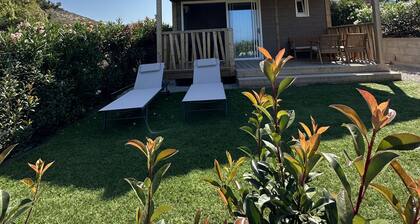 Chalet 5 minutes from the beach on foot