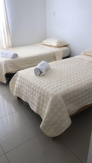 商务双人房或双床房, 2 间卧室 | 浴室