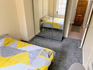 Appartement | 2 slaapkamers, een strijkplank/strijkijzer, gratis wifi, beddengoed