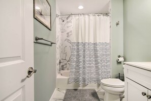 Hair dryer, towels