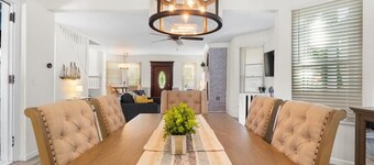 Pet Friendly w/fenced yard; 2BR 2BA Home includes HUGE porch, BBQ & game room!