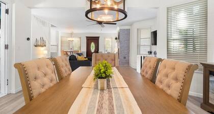 Pet Friendly w/fenced yard; 2BR 2BA Home includes HUGE porch, BBQ & game room!