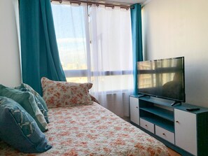 2 bedrooms, iron/ironing board, free WiFi, bed sheets - Apartment Metro Santa Ana 2,2 (2 bedrooms) (Santiago)