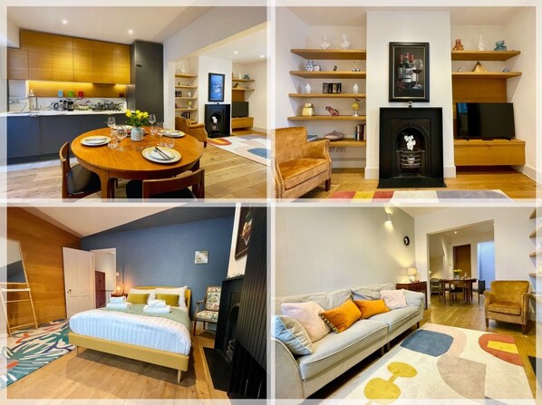 2 habitaciones, escritorio, tabla de planchar con plancha y wifi gratis 