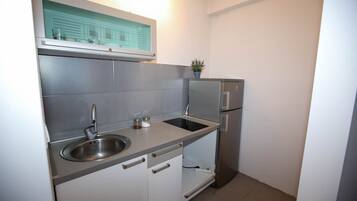 Apartment | Private kitchen | Fridge, stovetop