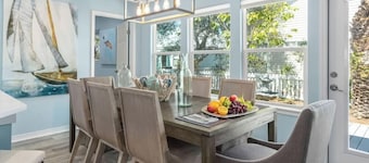 Pool, 4 min walk to Crystal Beach, Luxe 1-story home!