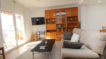 Televisión y impresora