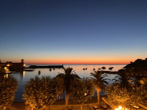 Vue sur la plage/l’océan