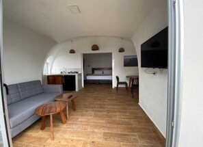 Comfort-Studiosuite, Mehrere Betten, Gartenblick (Igloo Suite 9) | Wohnzimmer