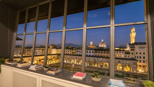 Property grounds - Deluxe Penthouse Ponte Vecchio with Duomo/Uffizi View +Breakfast+Parking+Terrace (Firenze)