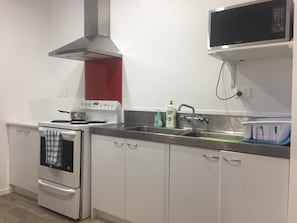 Fridge, microwave