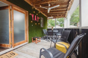 Udendørs spisemuligheder