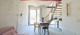Apartment Kranich - Maisonette in former horse stable 