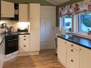 Private kitchen - 4 Star Holiday Home in Aure (Aure)