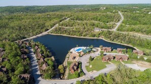 Exterior - Cozy 4BD Chalet in Branson w/ pool, lake, golf, and activities! (Branson West)