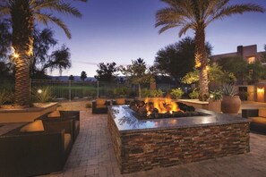 Terrace/patio - Coachella 1 Bedroom/1 bath villa (Palm Desert)