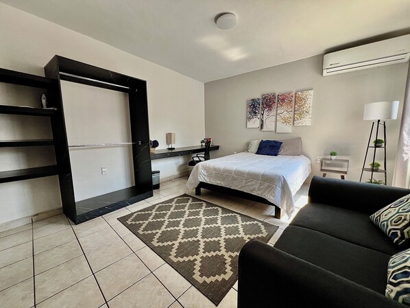 2 室のベッドルーム、WiFi、ベッドシーツ