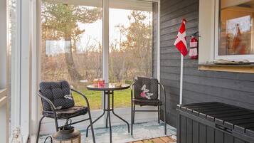 Hus | Udsigt fra overnatningsstedet