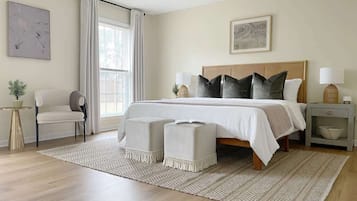 5 chambres, fer et planche à repasser, Wi-Fi gratuit, draps fournis