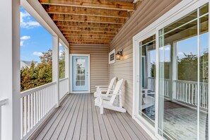 Terrace/patio - Bay View, New Construction on Broadkill Beach (Milton)