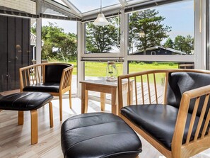 Hus | Udsigt fra overnatningsstedet