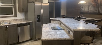 Tiny’s  Retirement Home near the trails