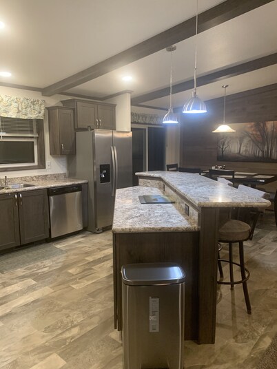 Tiny’s  Retirement Home near the trails