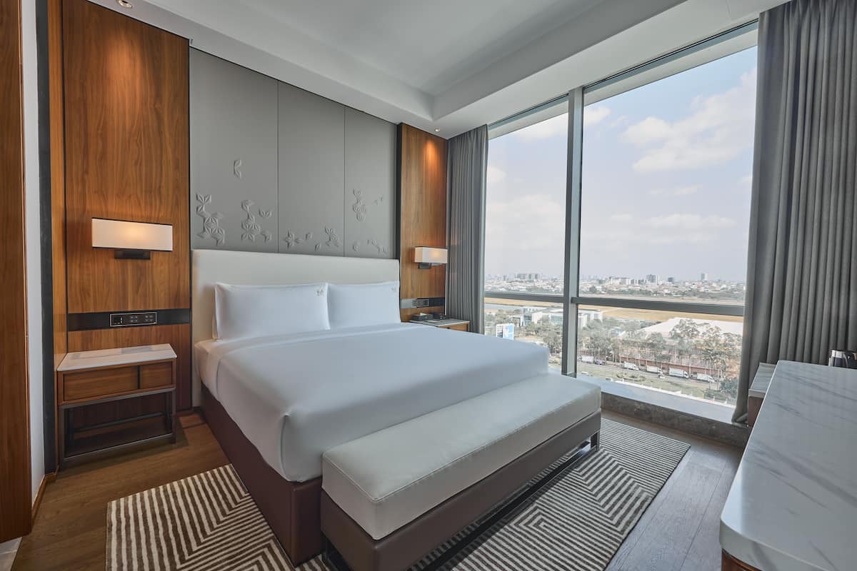 Junior Süit | 1 yatak odası, kaliteli yatak takımı, kuştüyü yorgan