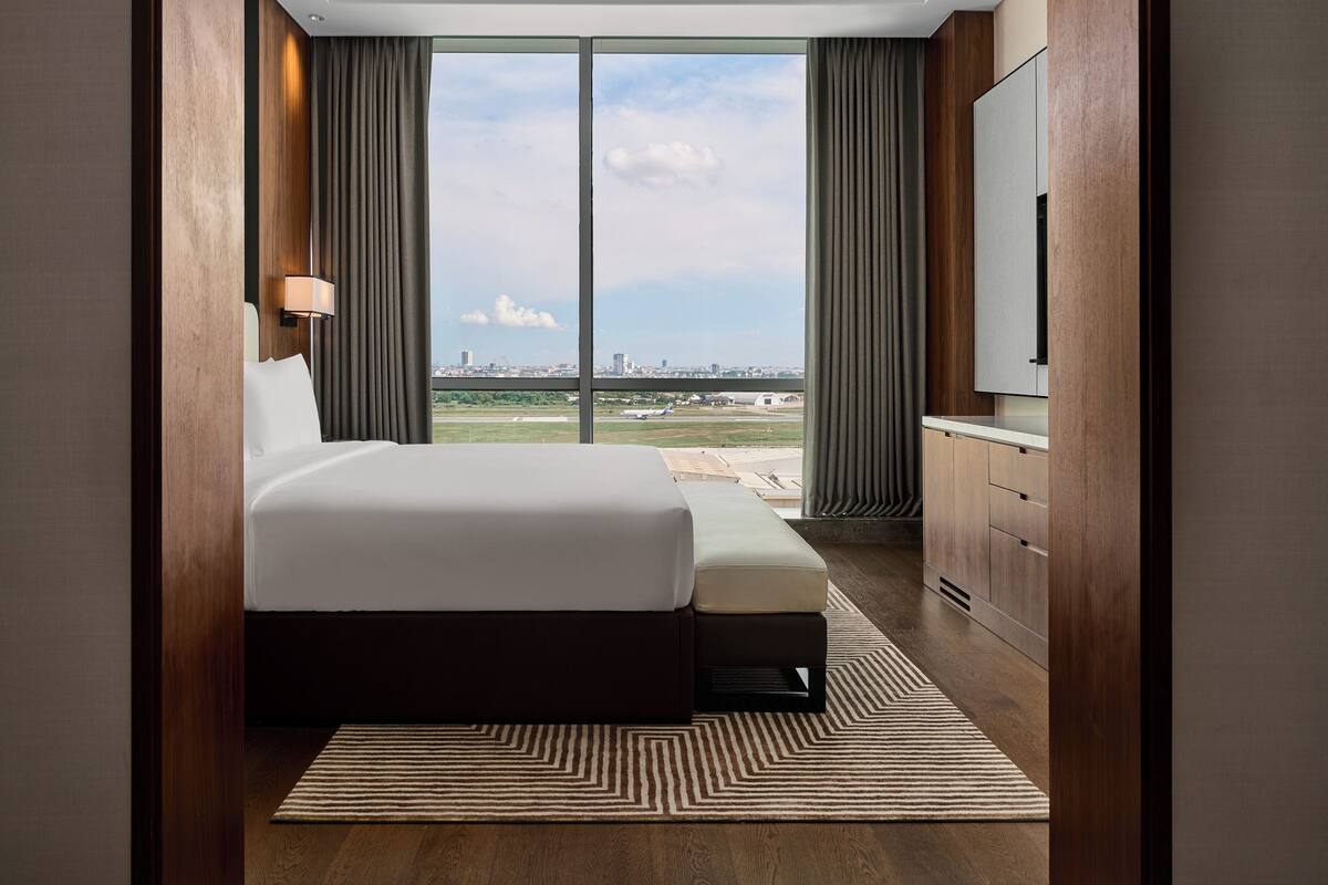 Sviitti, 2 makuuhuonetta | Ylelliset vuodevaatteet, untuvapeitot, pillowtop-patjalliset sängyt