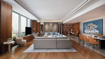 Estudio presidencial | 1 dormitorio, ropa de cama de alta calidad, edredones de plumas