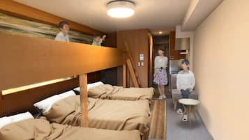 基本開放式客房 | 免費 Wi-Fi、床單